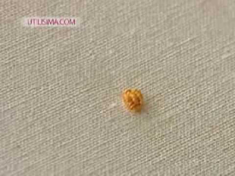 rosas rococo bordadas - YouTube