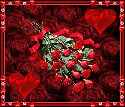 Rosas rojas GIF - Imagui