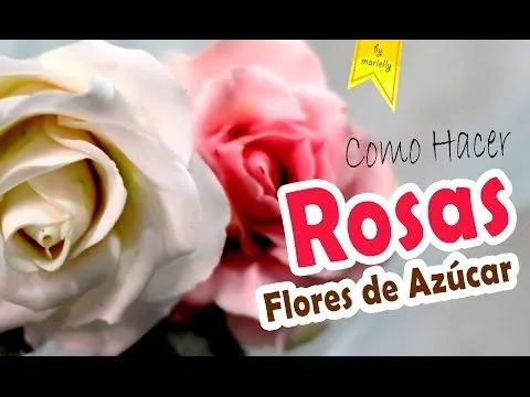 Como hacer ROSAS para Tartas y Cupcakes - YouTube