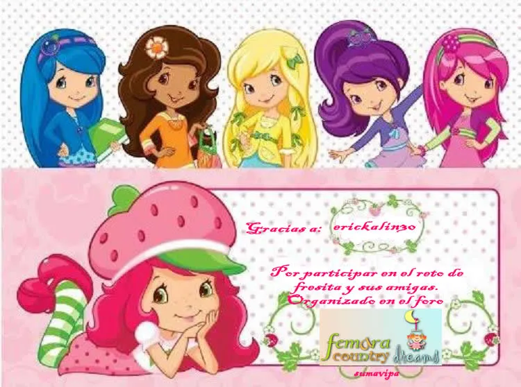 Rosita fresita y amigas imagenes - Imagui