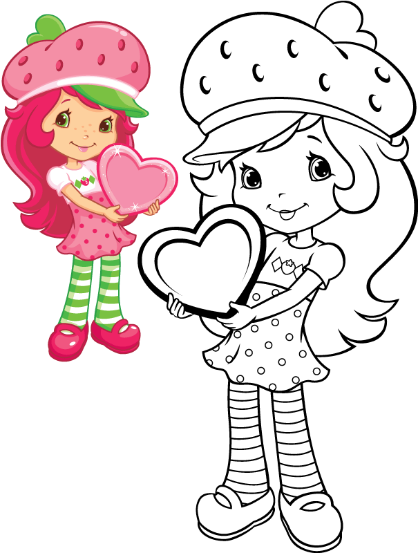 Rosita Fresita para colorear
