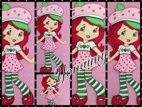 ROSITA FRESITA EN FOAMY O GOMA EVA. - YouTube ROSITA FRESITA EN FOAMY O GOMA EVA. - YouTube