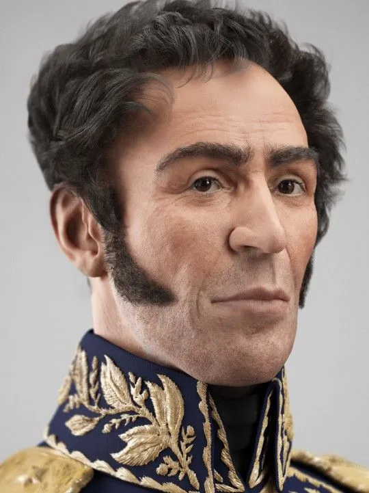 He aquí el rostro en 3D del Libertador Simón Bolívar | PSUV He aquí el rostro en 3D del Libertador Simón Bolívar | PSUV