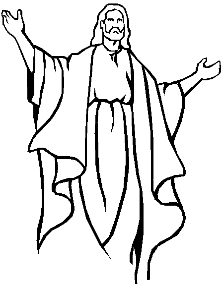 Rostro de cristo para colorear - Imagui