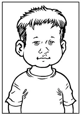 Rostro de niño africano para colorear - Imagui Rostro de niño africano para colorear - Imagui