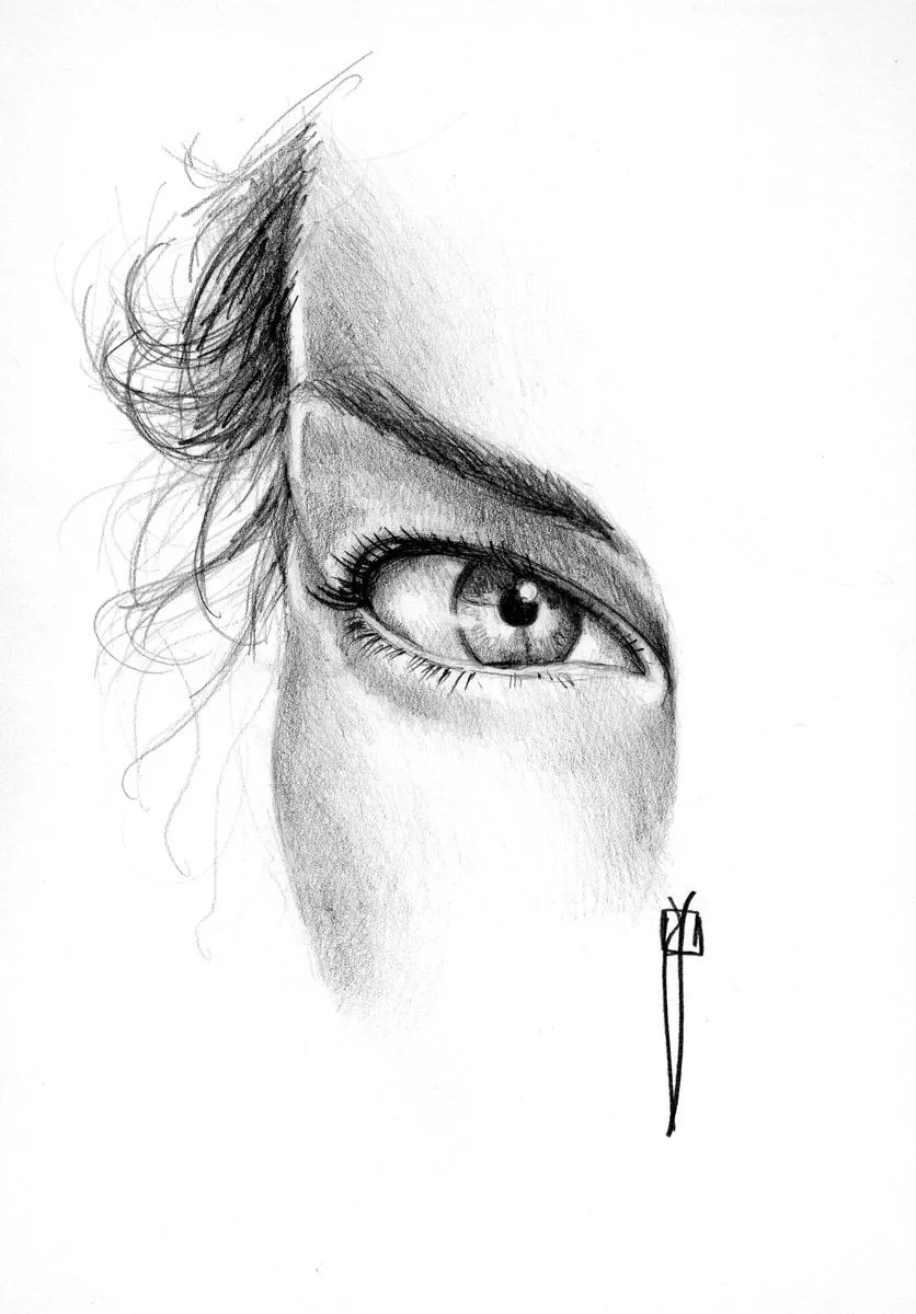  de un rostro hecho en papel a3 42x29cms 16 4x11 3 inches lo bueno de ...