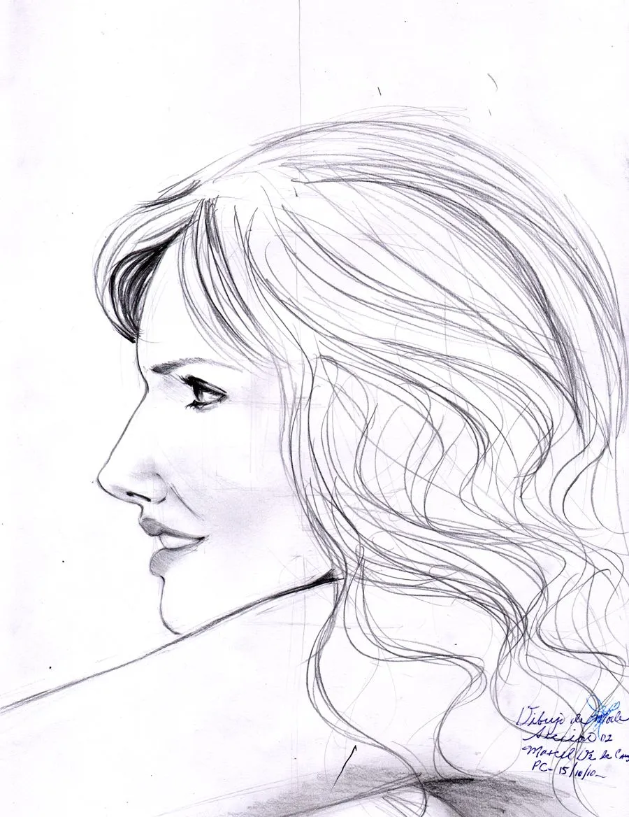 Rostro Perfil Modelo III by MYoshira on DeviantArt Rostro Perfil Modelo III by MYoshira on DeviantArt