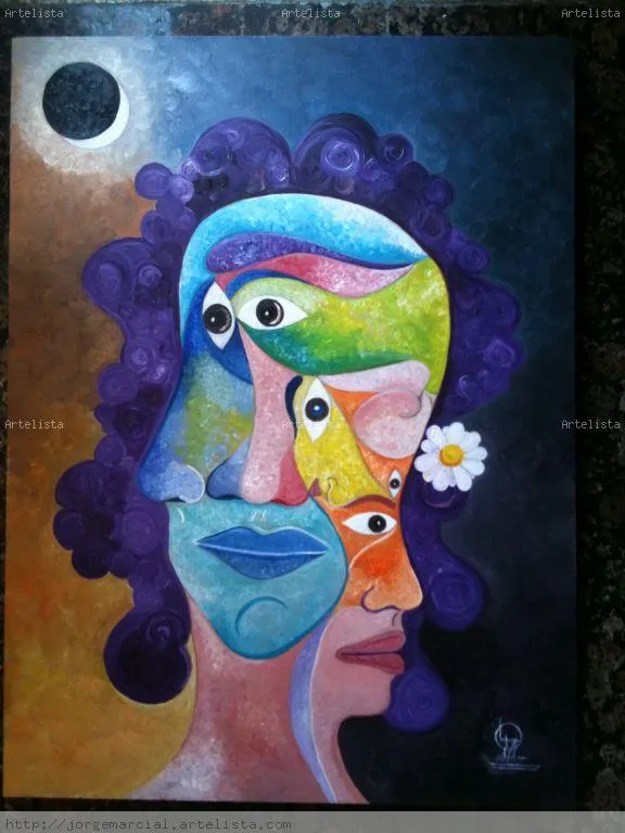 Rostros de Mujer Jorge Marcial - Artelista.com Rostros de Mujer Jorge Marcial - Artelista.com