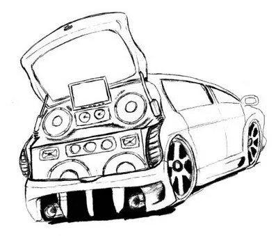 Para colorear de carros - Imagui