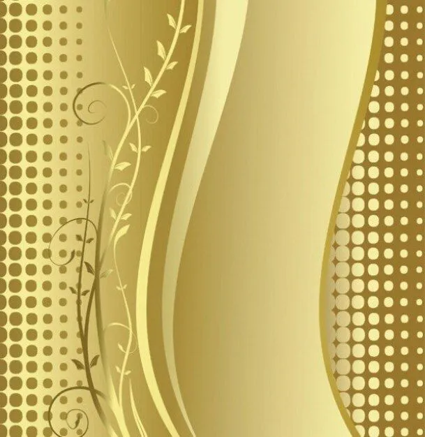 Royal fondo floral curva de oro | Descargar Vectores gratis Royal fondo floral curva de oro | Descargar Vectores gratis