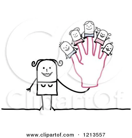 Royalty-Free (RF) Finger Puppet Clipart, Illustrations, Vector ...