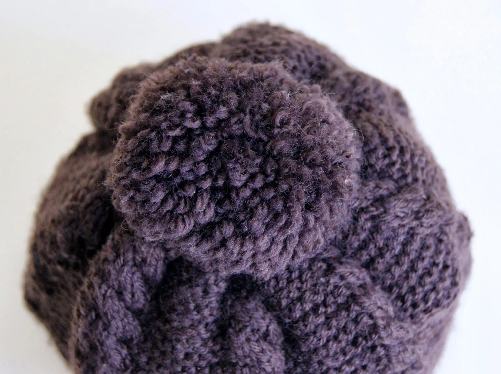Ruca, la casa de los complementos: Gorro de lana hecho con calceta Ruca, la casa de los complementos: Gorro de lana hecho con calceta