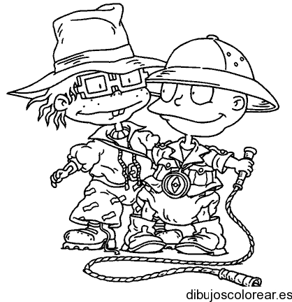 Los rugrats | Dibujos para Colorear