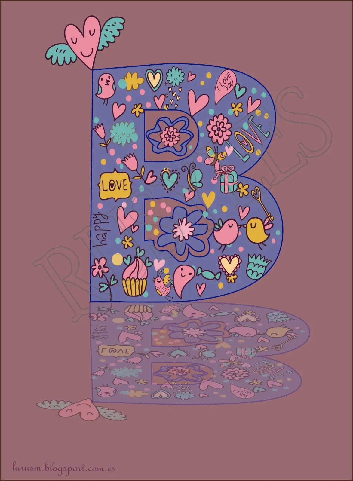 Rus&amp;Les: Letras Bonitas