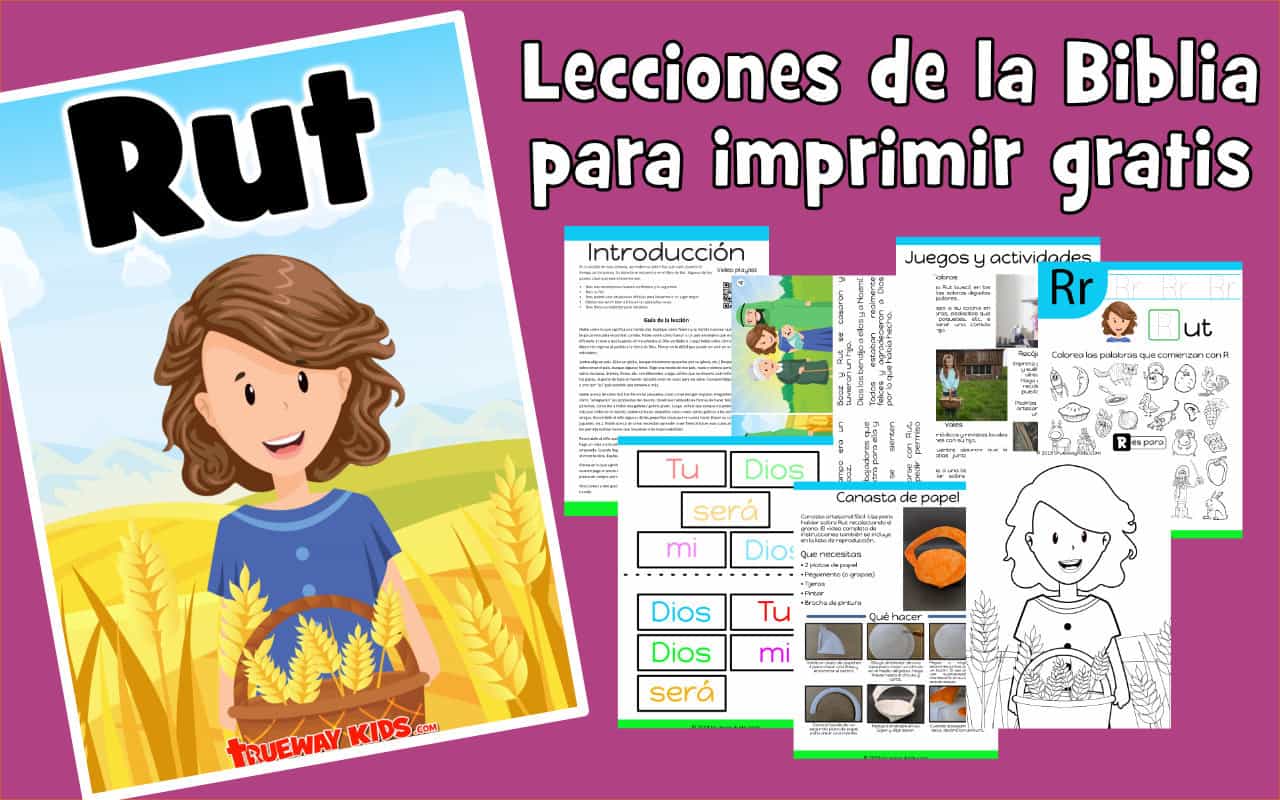 Rut - lección de la biblia para niños - Trueway Kids Rut - lección de la biblia para niños - Trueway Kids