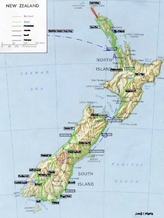 Ruta en autocaravana por Nueva Zelanda | Viatgeaddictes Ruta en autocaravana por Nueva Zelanda | Viatgeaddictes