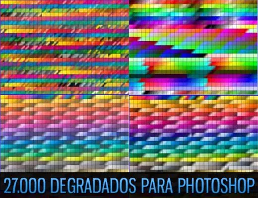 Ruta Geek: 2,700 Degradados Gradientes para Photoshop 1 solo link