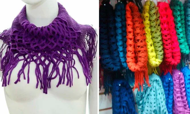 S/.19.90 por Cuellera Bufanda Tejida con flecos. | Cuponidad Perú S/.19.90 por Cuellera Bufanda Tejida con flecos. | Cuponidad Perú