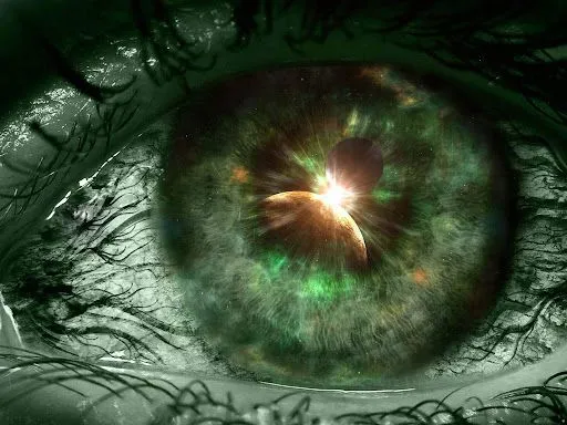 Foto Bazar: ojos - mundos - planetas - arte digital - 3D - extraño ...