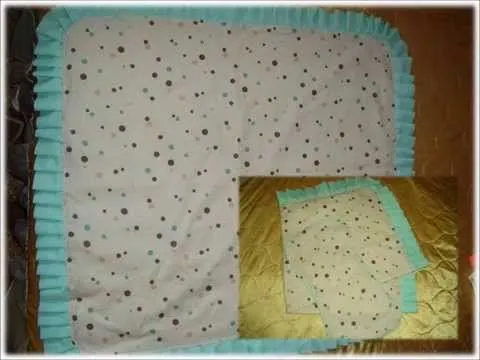 Como hacer una Sabana y Pañito de bebé - YouTube Como hacer una Sabana y Pañito de bebé - YouTube