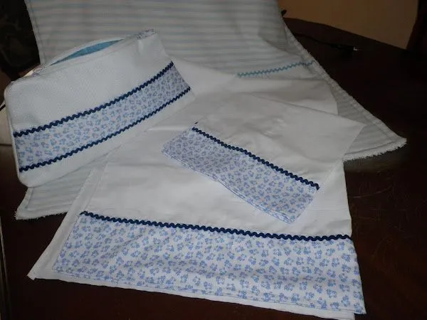 Sabanitas para bebé hechas a mano - Imagui