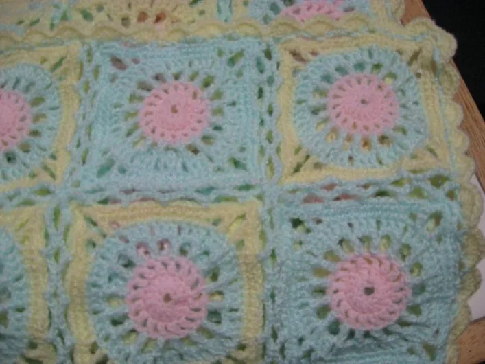 Sabanas tejidas en crochet - Imagui