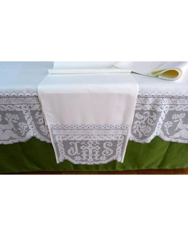 sabanilla de altar. bordados religiosos de lagartera - ARTESANIA ROCIO LOZANO sabanilla de altar. bordados religiosos de lagartera - ARTESANIA ROCIO LOZANO