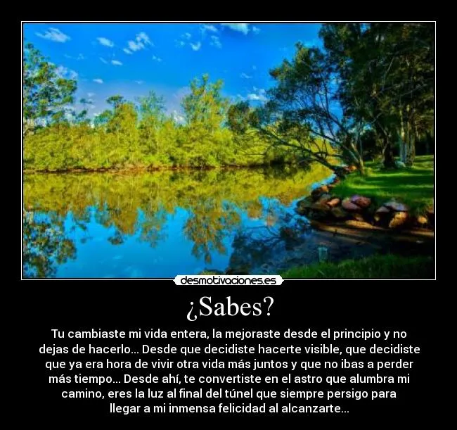 Sabes? | Desmotivaciones