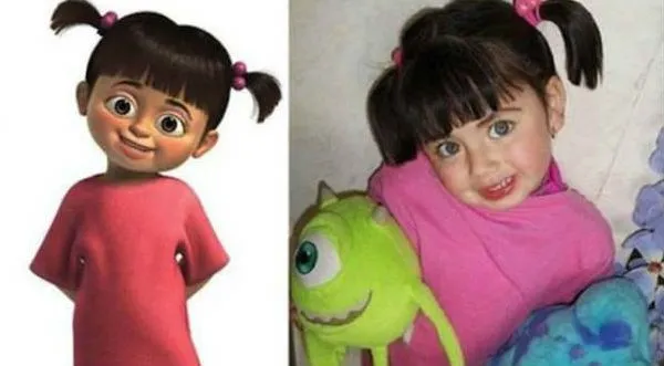 Sabías que 'Boo' la niña de 'Monster Inc' existe en la vida real ...