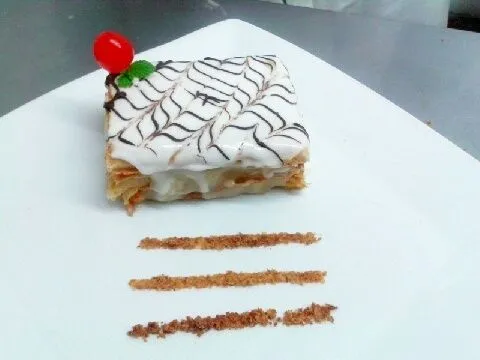 El Sabor de la Taberna: Pastel mil hojas
