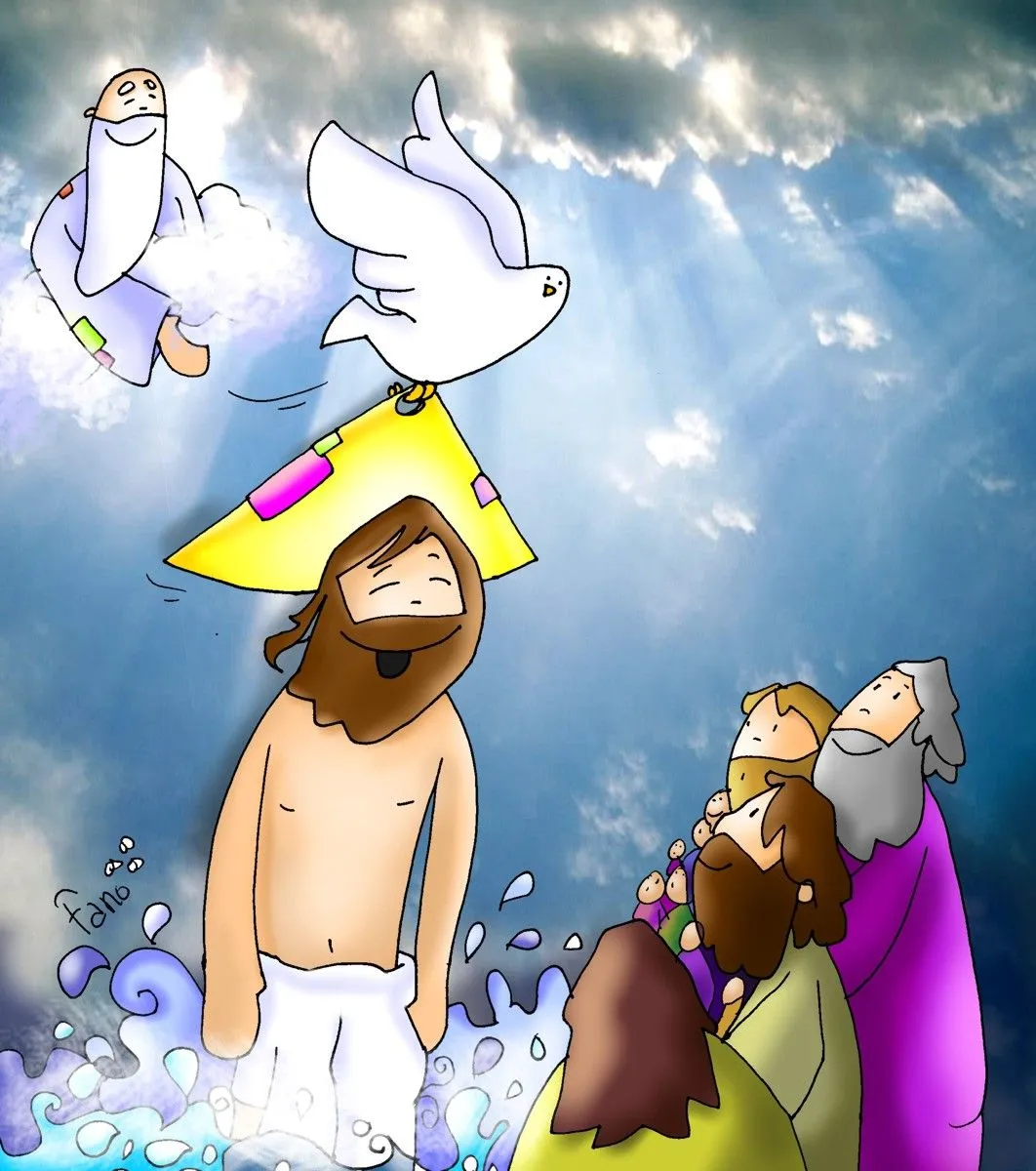 Sacerdote eterno: BAUTISMO DE JESÚS - HISTORIAS ANIMADAS PARA NIÑOS. Sacerdote eterno: BAUTISMO DE JESÚS - HISTORIAS ANIMADAS PARA NIÑOS.