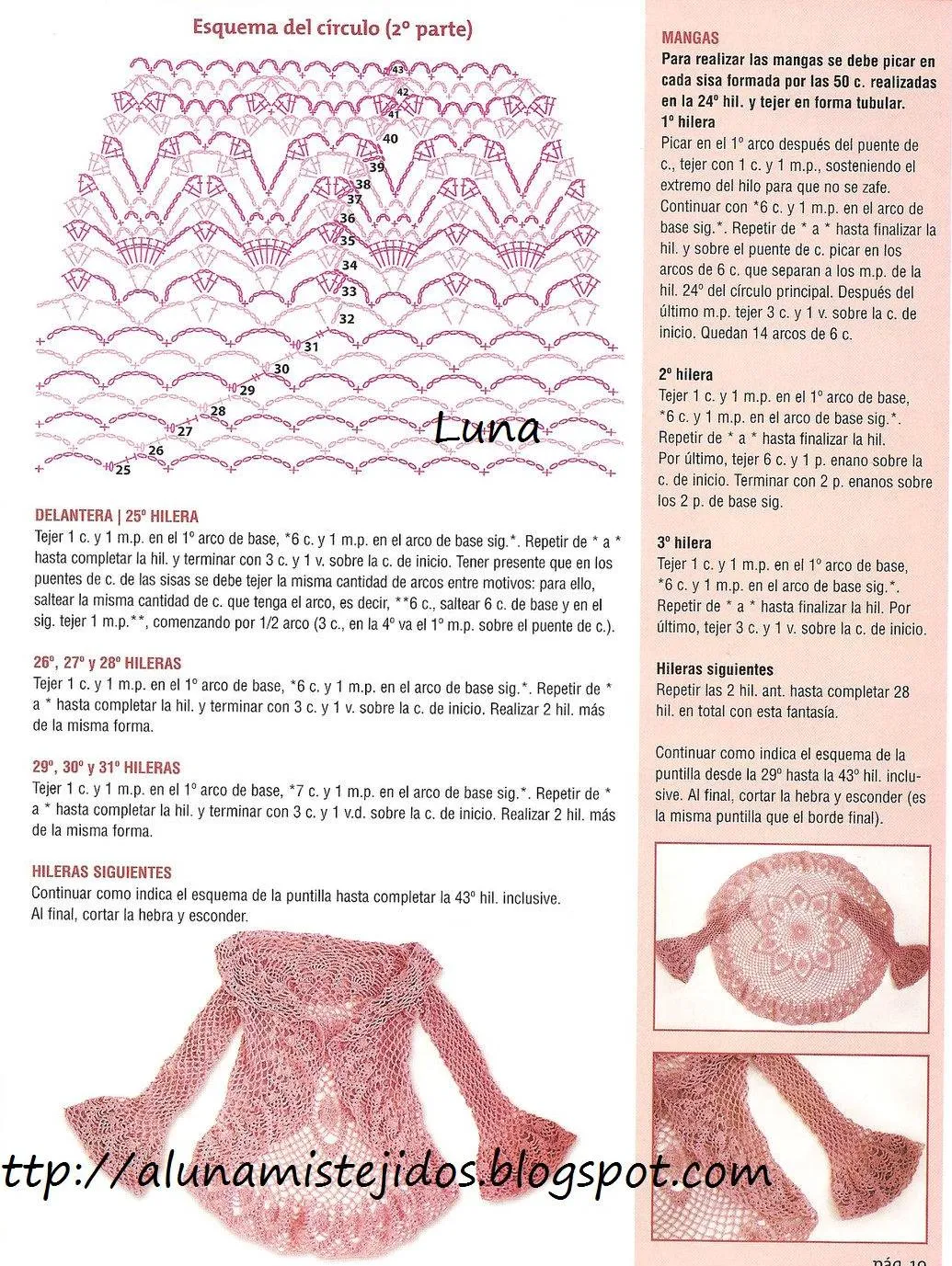 Saco circular de verano | Mi Rincon de Crochet Saco circular de verano | Mi Rincon de Crochet
