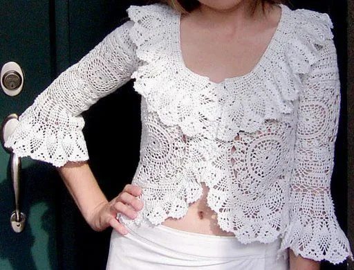 Sacos tejidos al crochet y dos agujas | Información General para ... Sacos tejidos al crochet y dos agujas | Información General para ...