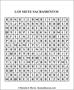 Los 7 sacramentos para colorear - Imagui