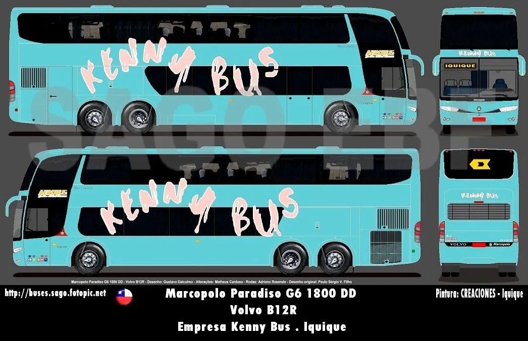 SAGO EBF Por la Ruta del Sol: Empresa Kenny Bus SAGO EBF Por la Ruta del Sol: Empresa Kenny Bus