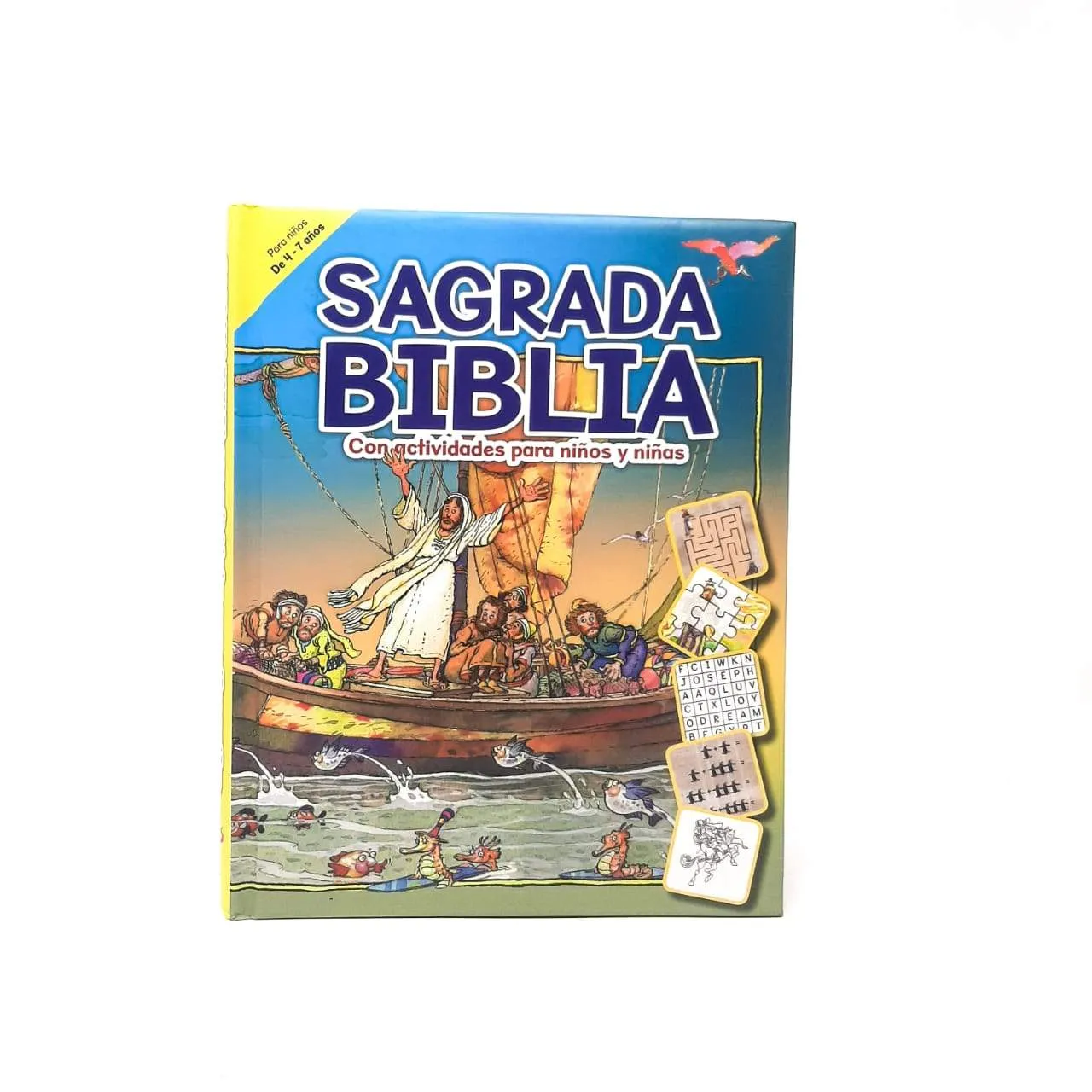 Sagrada Biblia, Con actividades para niños y niñas Sagrada Biblia, Con actividades para niños y niñas