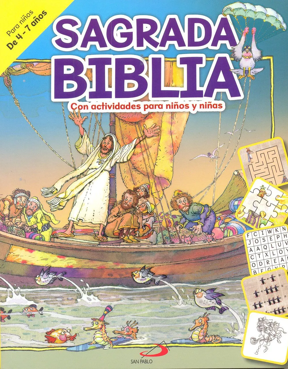 SAGRADA BIBLIA CON ACTIVIDADES PARA NIÑOS Y NIÑAS, Libreria Virtual SAN PABLO SAGRADA BIBLIA CON ACTIVIDADES PARA NIÑOS Y NIÑAS, Libreria Virtual SAN PABLO