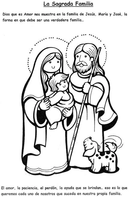 Imagenes de la familia sagrada de Jesus para colorear - Imagui Imagenes de la familia sagrada de Jesus para colorear - Imagui