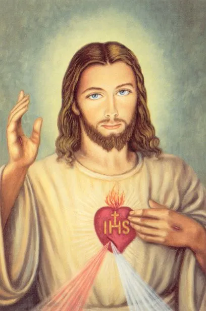 Jesús y María en mi vida: Novena al Sagrado Corazón de Jesús