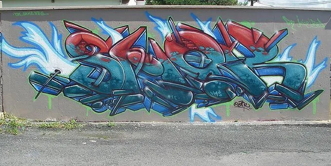 Saint Jean De Luz Graffiti - Comic 'n Art - News - FAT BMX Saint Jean De Luz Graffiti - Comic 'n Art - News - FAT BMX