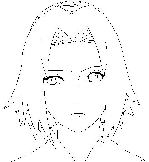 Sakura Kinomoto Lineart by suletyel on DeviantArt