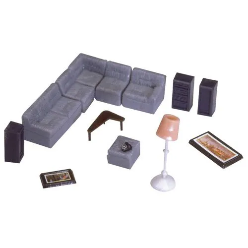 SALA CON MUEBLES ESCALA 1:50 | Maquetas | Arte y diseño | Accesorios para maquetas | lumen.com.mx