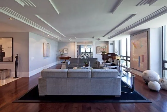 Salas con techos modernos - Ideas de salas con estilo Salas con techos modernos - Ideas de salas con estilo