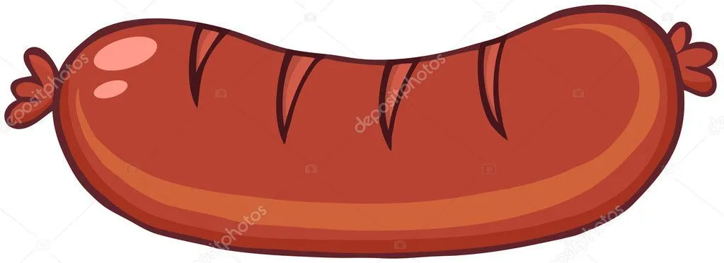 Salchichas a la brasa — Foto stock © HitToon #19832891 Salchichas a la brasa — Foto stock © HitToon #19832891