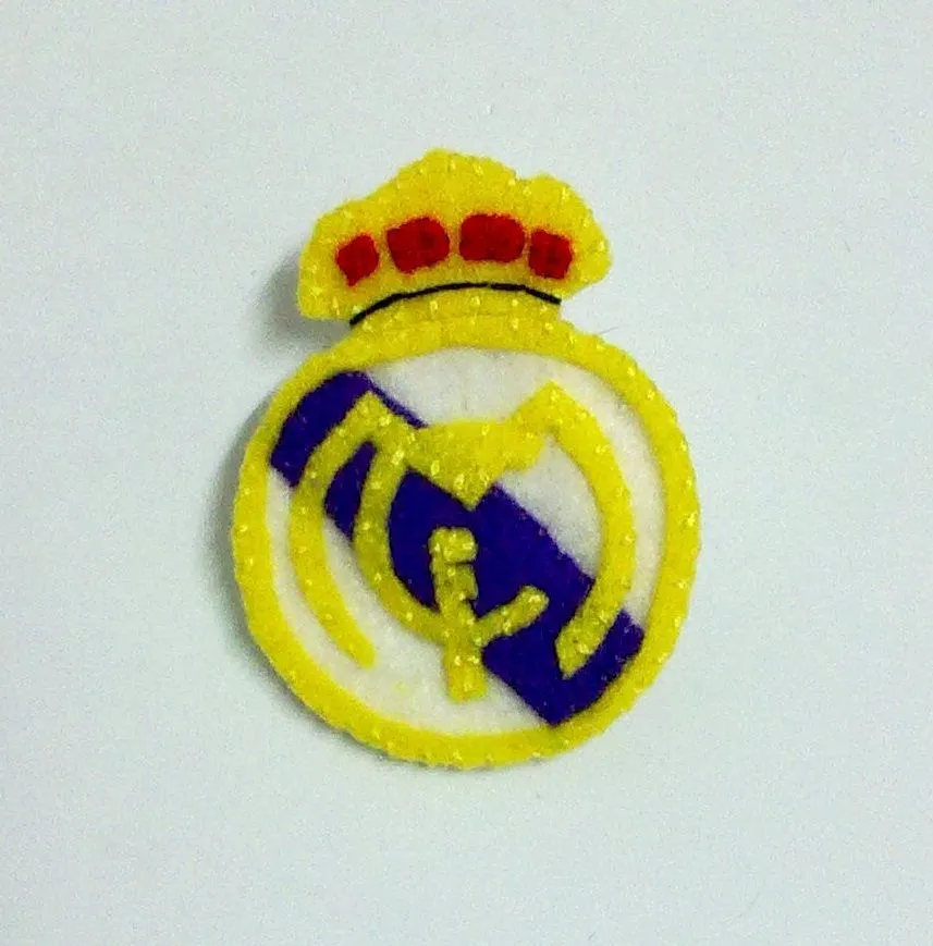 Lo Que Me Sale Del Fieltro: Escudo Fieltro Real Madrid Lo Que Me Sale Del Fieltro: Escudo Fieltro Real Madrid