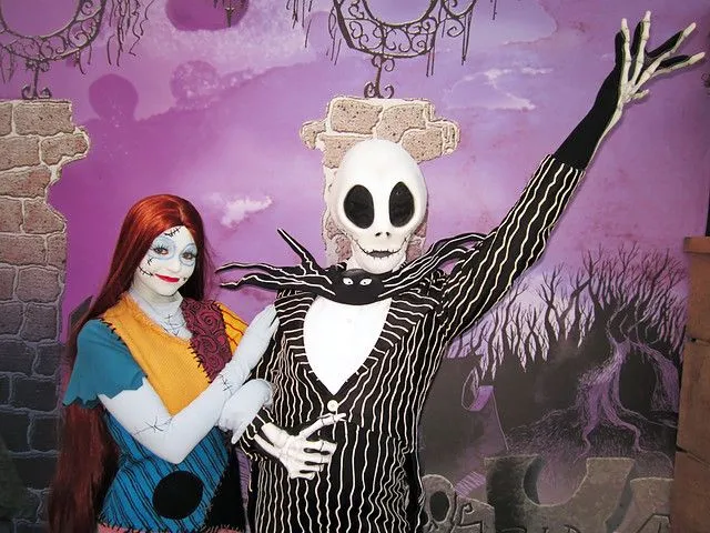 Sally and Jack Skellington | Flickr - Photo Sharing!