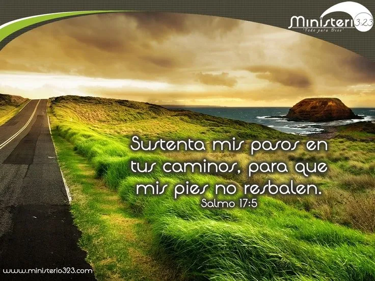 Salmo 17:5 | Versiculos biblicos | Pinterest Salmo 17:5 | Versiculos biblicos | Pinterest