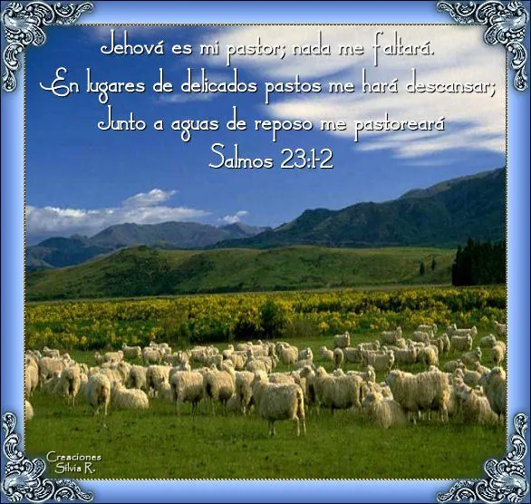 SALMO 23-1,2 - DETALLITOS CRISTIANOS - Gabitos SALMO 23-1,2 - DETALLITOS CRISTIANOS - Gabitos