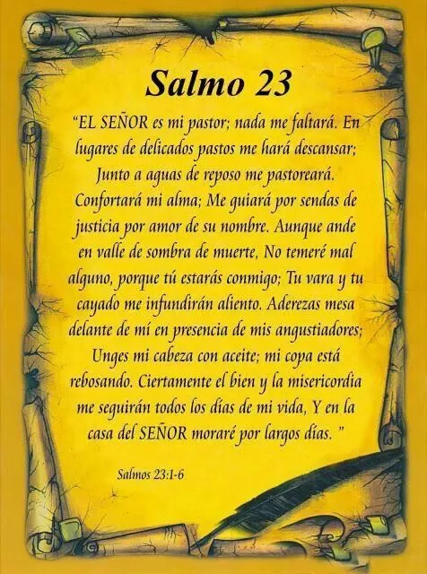 Salmo 23 | Salmo 23 | Pinterest