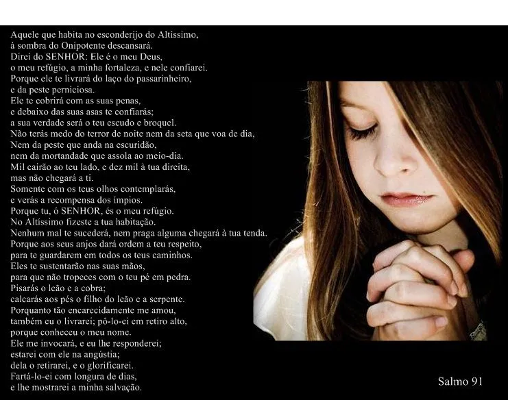 Salmos 91 letra grande - Imagui